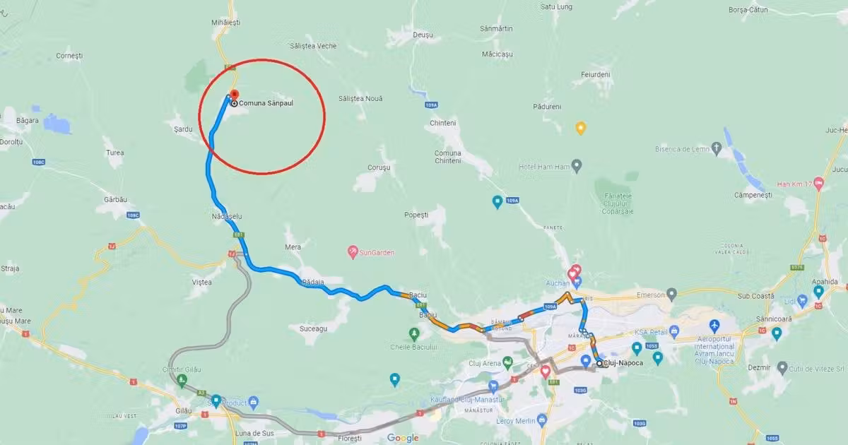 Casă individuală de vânzare cu 2 camere în Sânpaul