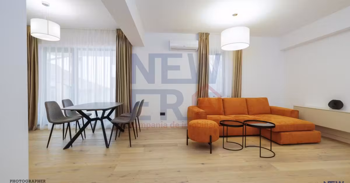 Apartament de vânzare cu 3 camere, mobilat în zona Herăstrău, Sector 1