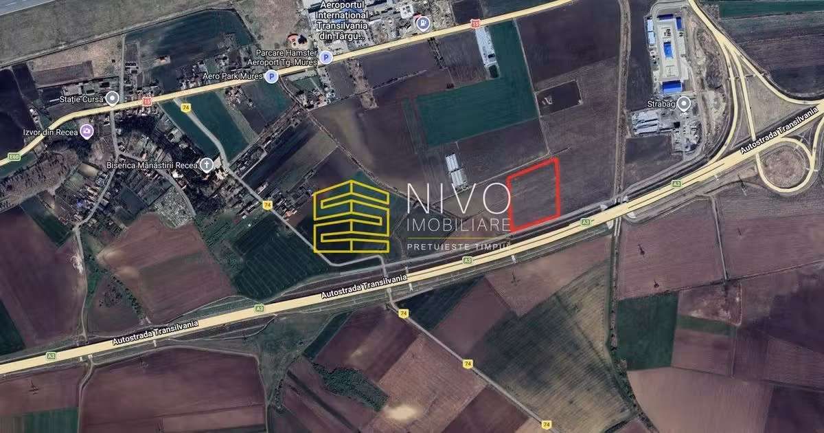 Teren agricol extravilan de vânzare de 6800 mp, în Ungheni