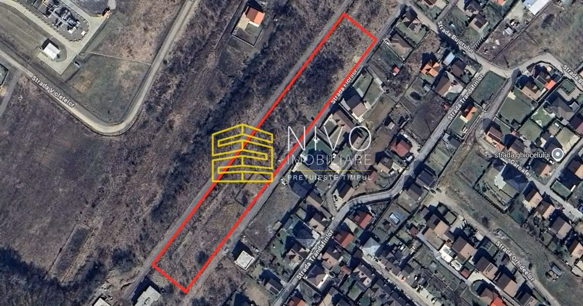 Teren Construcții intravilan de vânzare de 472 mp, în Corunca