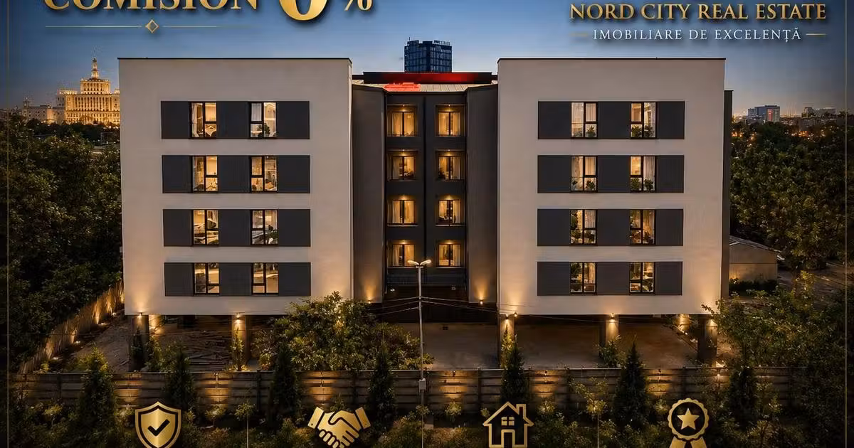 Apartament de vânzare cu 2 camere în zona Băneasa, Sector 1