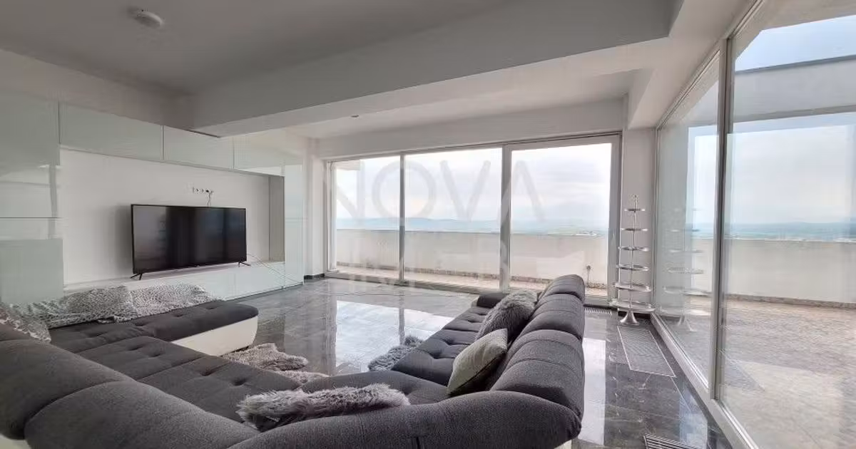 Penthouse de vânzare cu 4 camere, mobilat în zona Mihai Viteazul, Sibiu