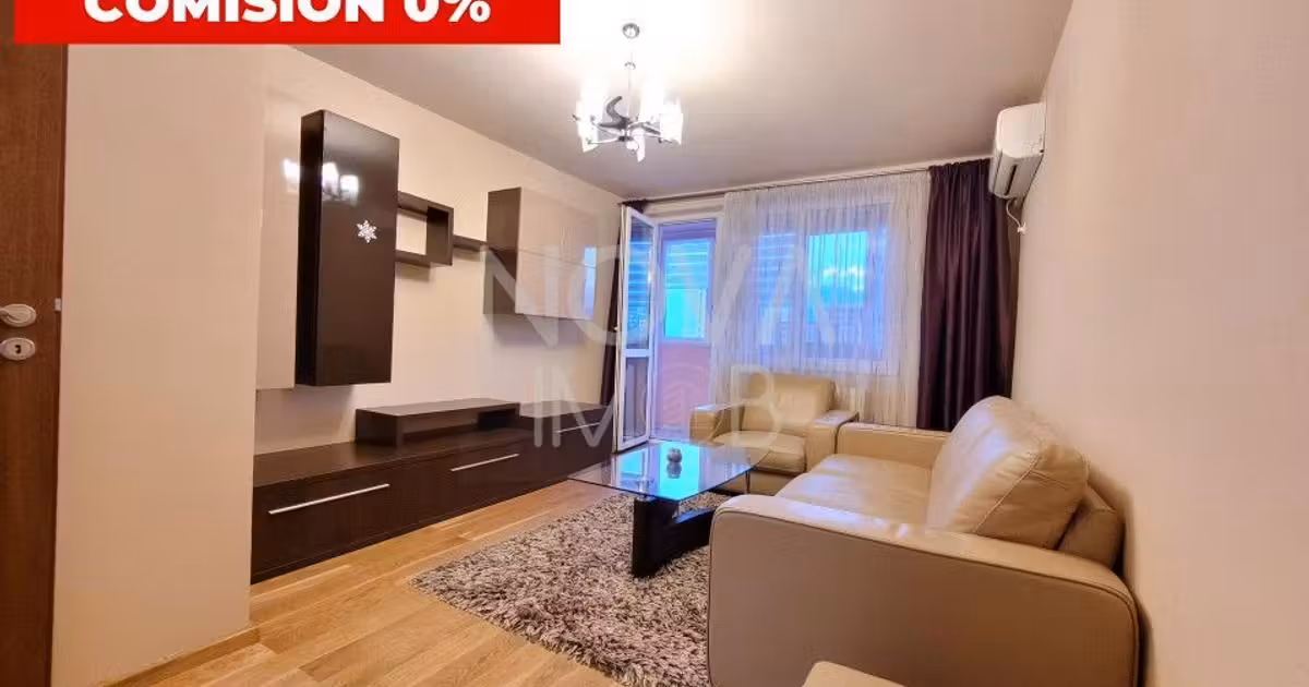 Apartament de vânzare cu 3 camere, mobilat în zona Hipodrom 3, Sibiu