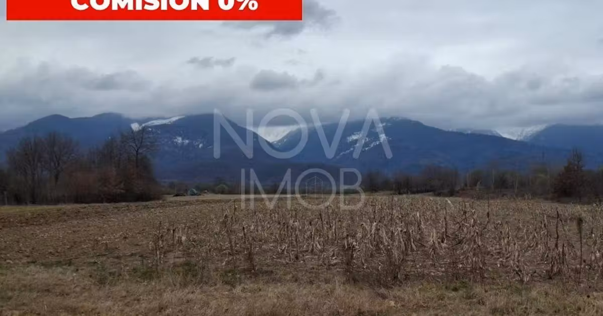 Teren agricol extravilan de vânzare de 2100 mp, în Arpașu de Sus
