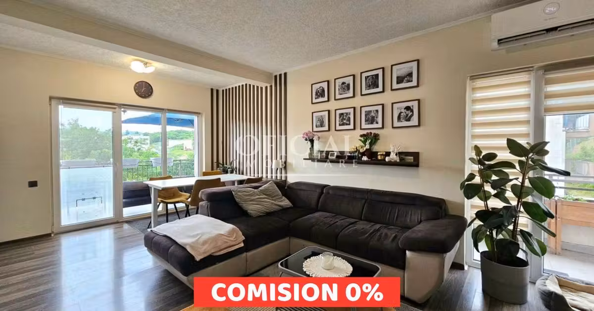 Apartament de vânzare cu 2 camere, mobilat în Florești