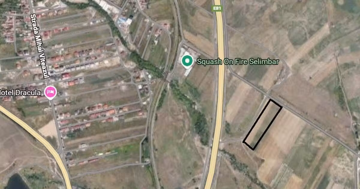 Teren agricol extravilan de vânzare de 11300 mp, în Șelimbăr
