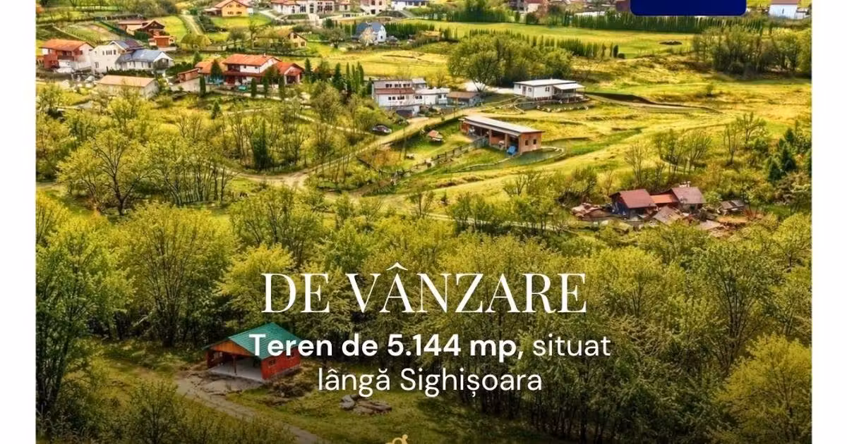 Teren agricol extravilan de vânzare de 5144 mp, în Aurel Vlaicu