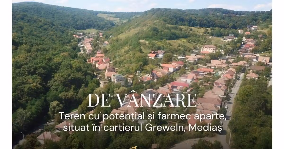 Teren Construcții intravilan de vânzare de 809 mp, în Mediaș