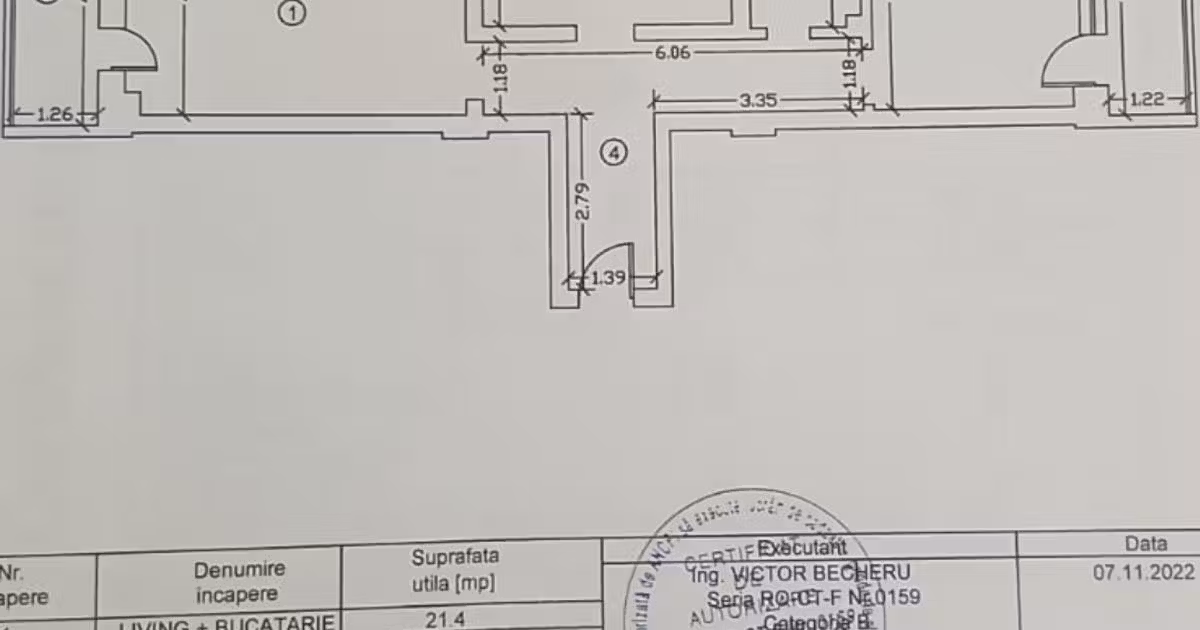 Apartament de vânzare cu 3 camere, mobilat în Mamaia-Sat
