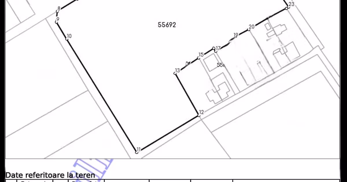 Teren Construcții intravilan de vânzare de 15744 mp, în Otopeni