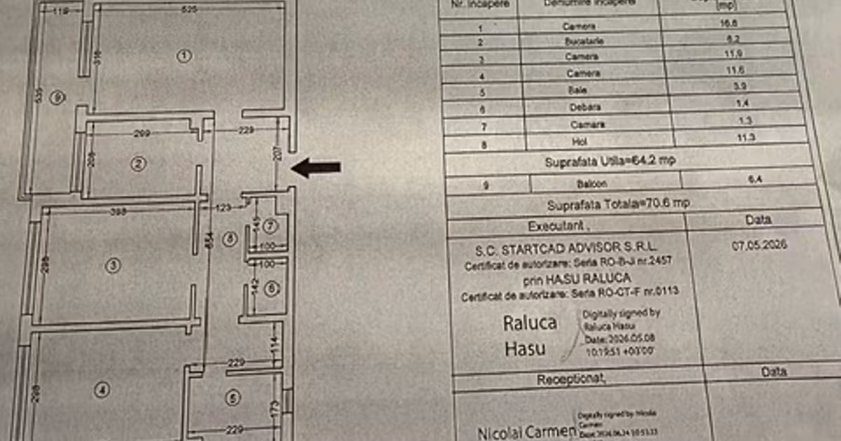Apartament de vânzare cu 3 camere în zona Abator, Constanța