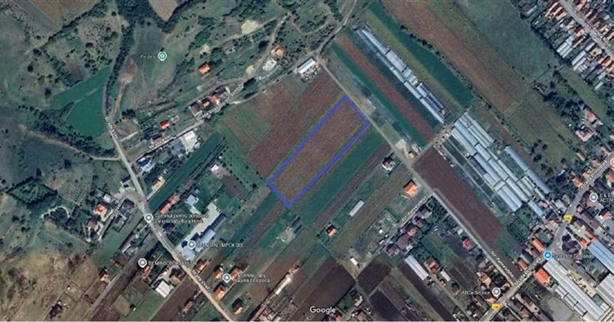 Teren Construcții intravilan de vânzare de 13000 mp, în Sântana de Mureș