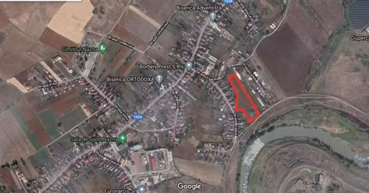 Teren Construcții intravilan de vânzare de 11200 mp, în Nazna