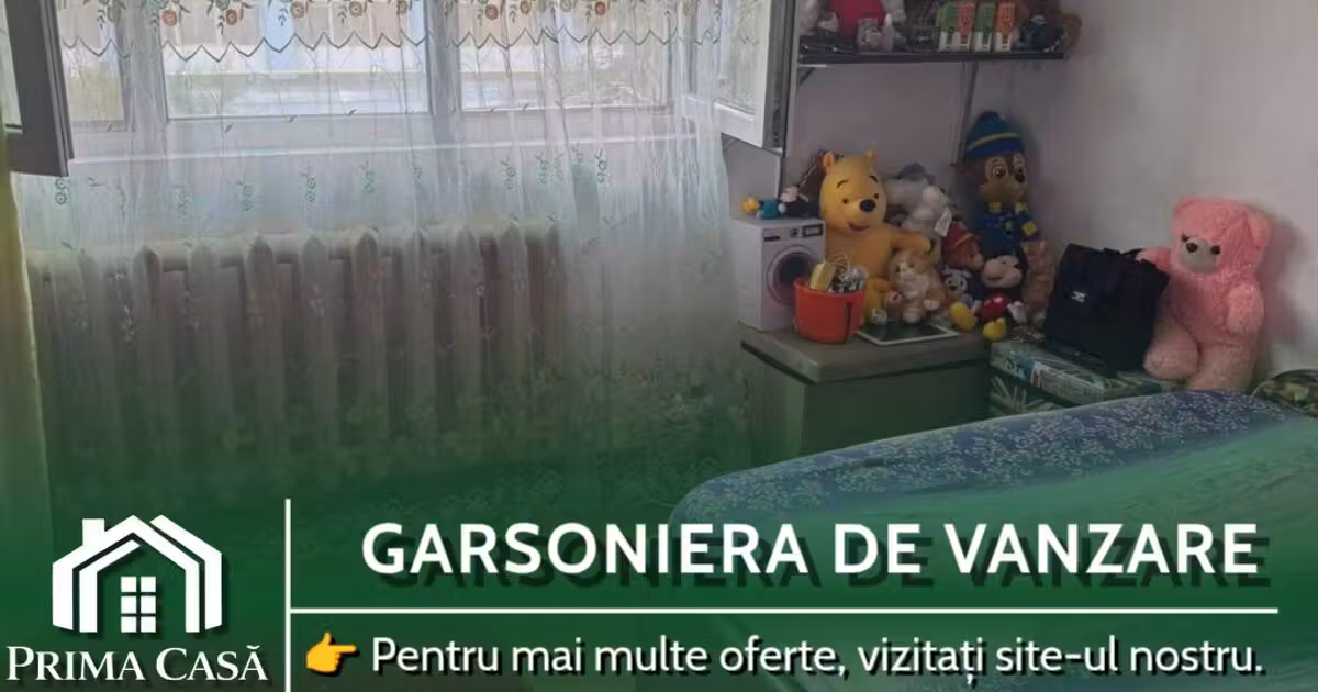 Garsonieră de vânzare în zona Broșteni, Buzău