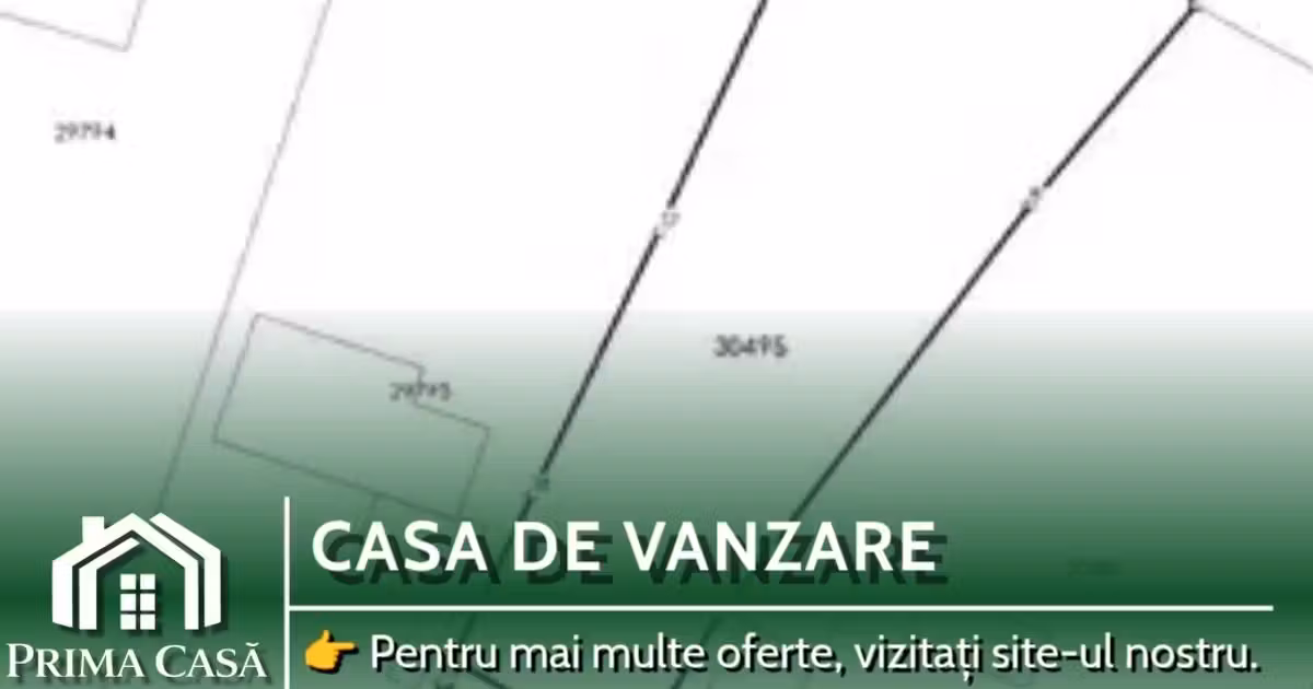 Casă de vânzare cu 3 camere în Sudiți (Poșta Câlnău)