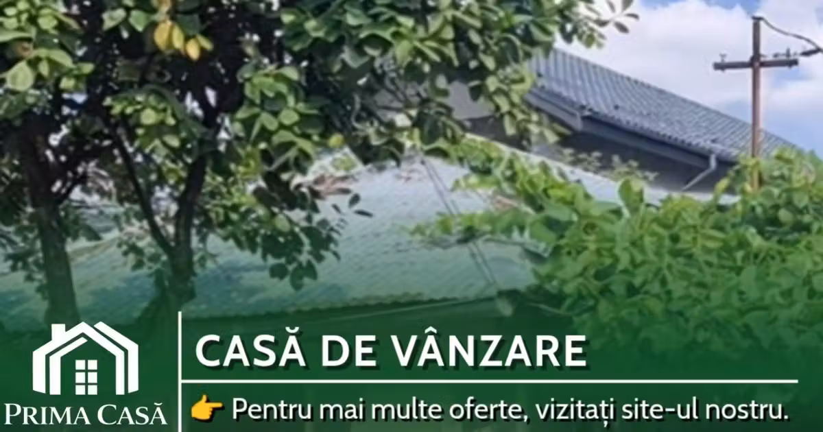 Casă de vânzare cu 2 camere în Buzău