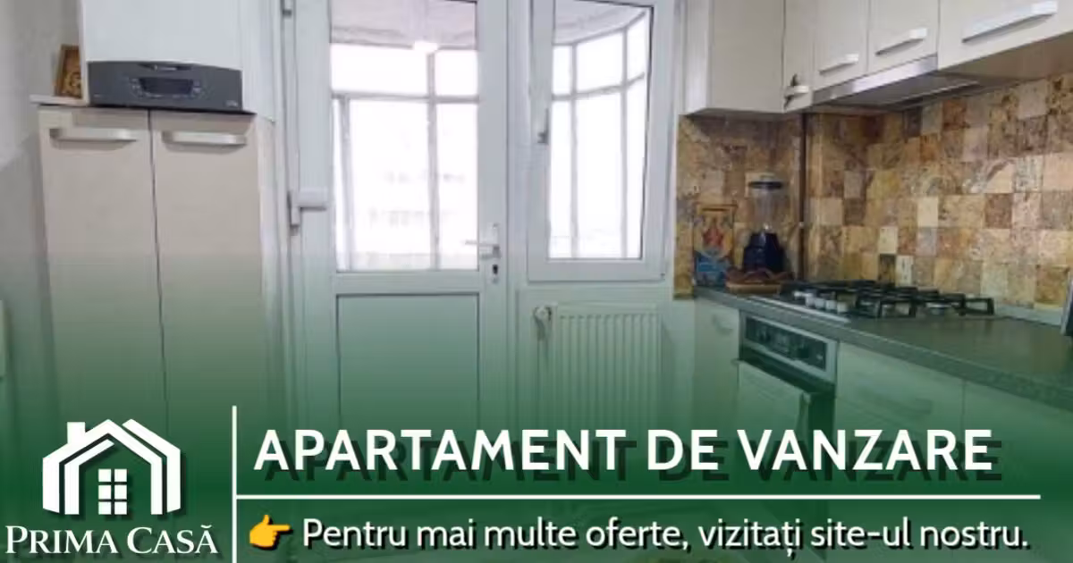 Apartament de vânzare cu 3 camere în zona Unirii Centru, Buzău
