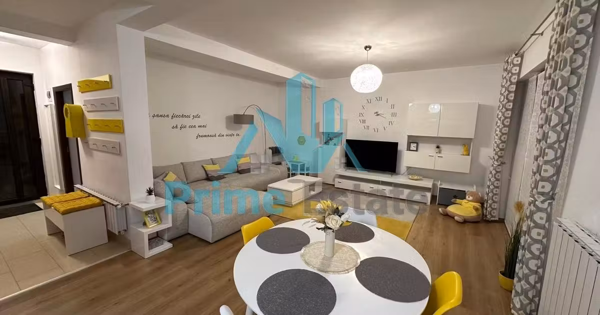Duplex de vânzare cu 5 camere, mobilat în Florești