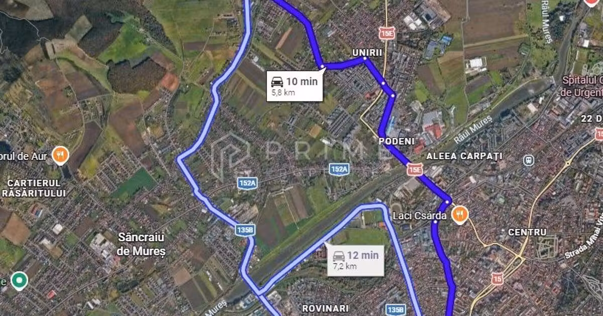 Teren Construcții intravilan de vânzare de 600 mp, în zona Remetea, Târgu Mureș