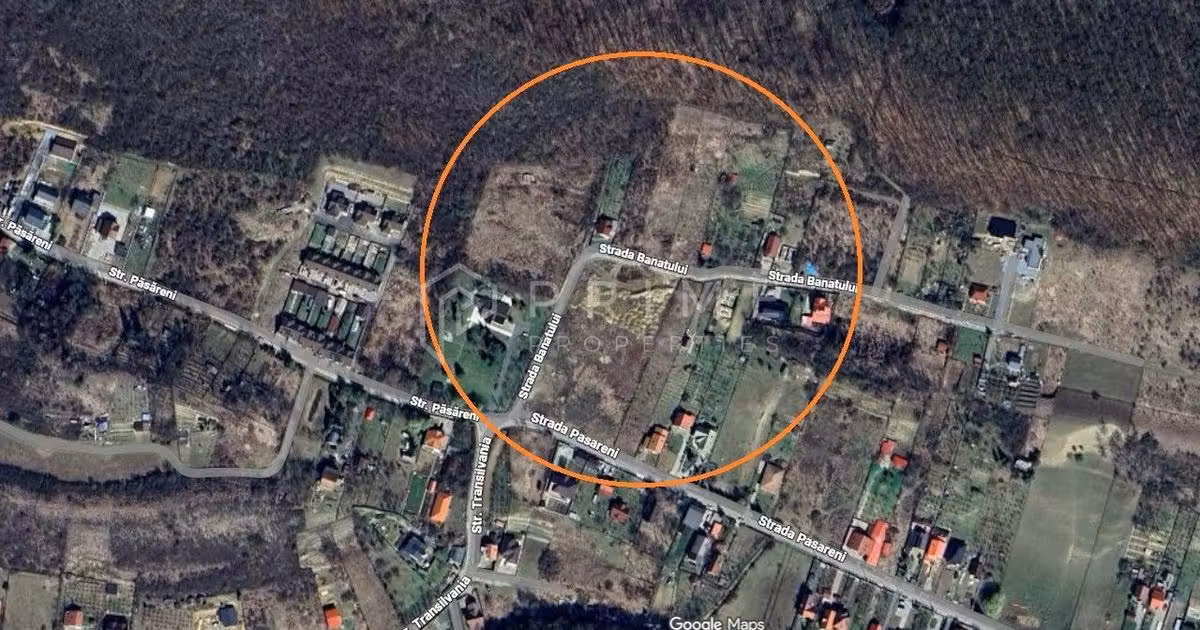 Teren Construcții intravilan de vânzare de 2000 mp, în Corunca