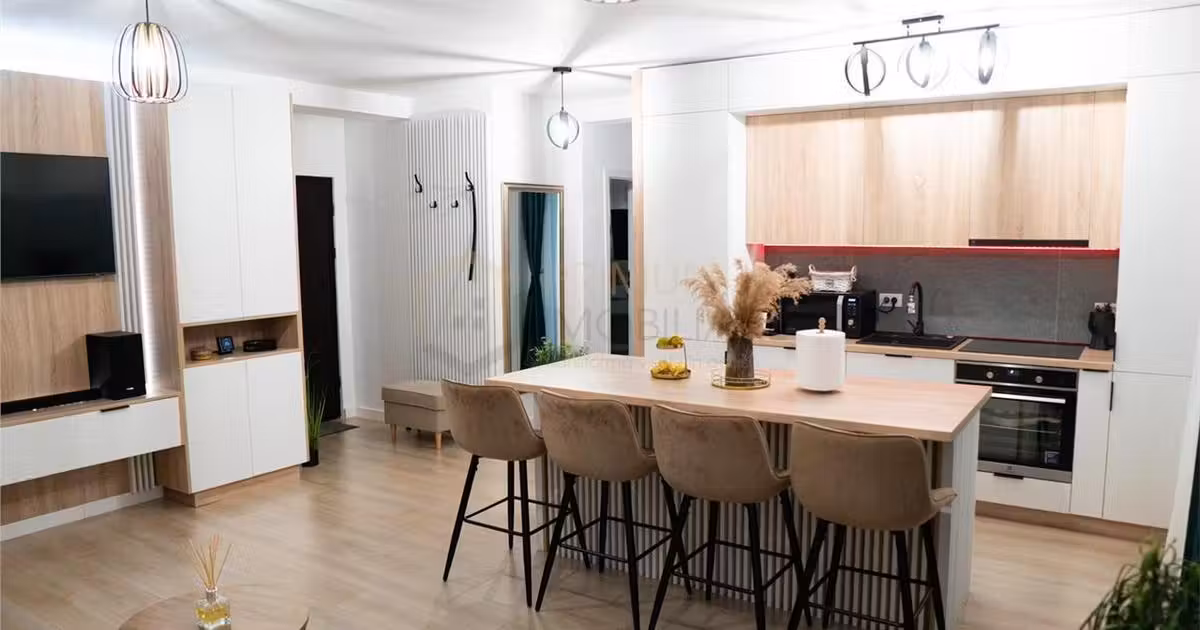 Apartament de vânzare cu 2 camere, mobilat în Dumbrăvița