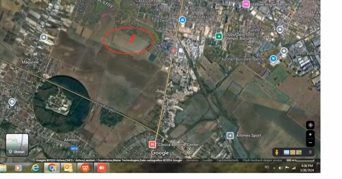 Teren Construcții intravilan de vânzare în Măgurele