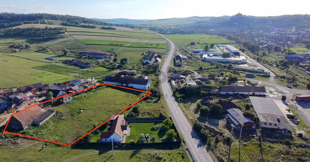 Teren Construcții intravilan de vânzare de 5339 mp, în Rupea