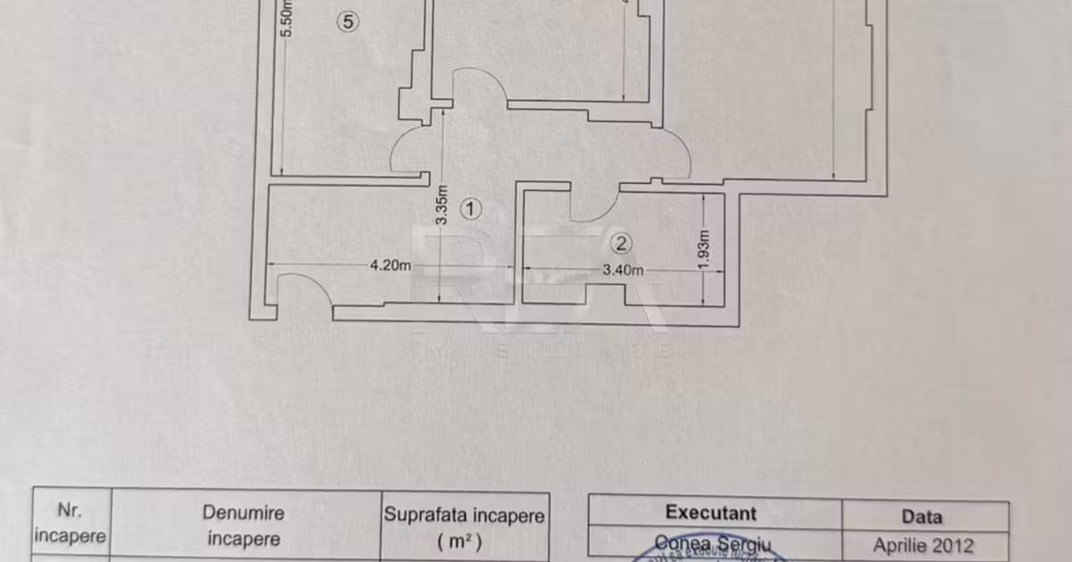 Apartament de vânzare cu 2 camere, mobilat în Bragadiru