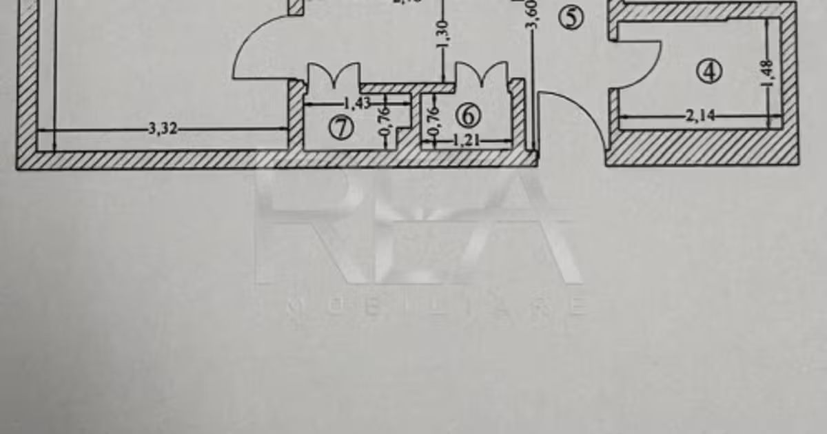 Apartament de vânzare cu 2 camere, mobilat în zona Titan, Sector 3