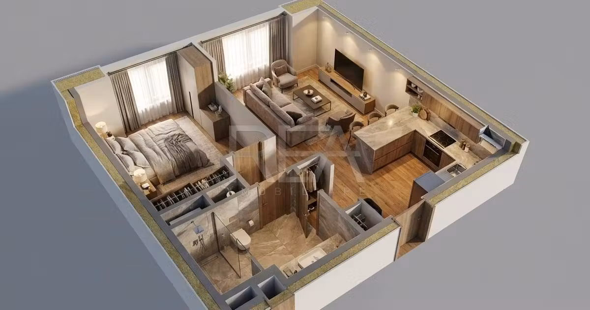 Apartament de vânzare cu 2 camere în zona Pipera, Sector 1
