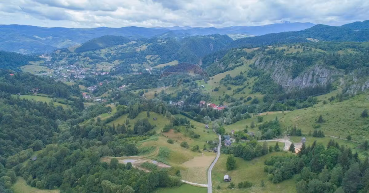 Teren Construcții intravilan de vânzare de 4220 mp, în Dâmbovicioara