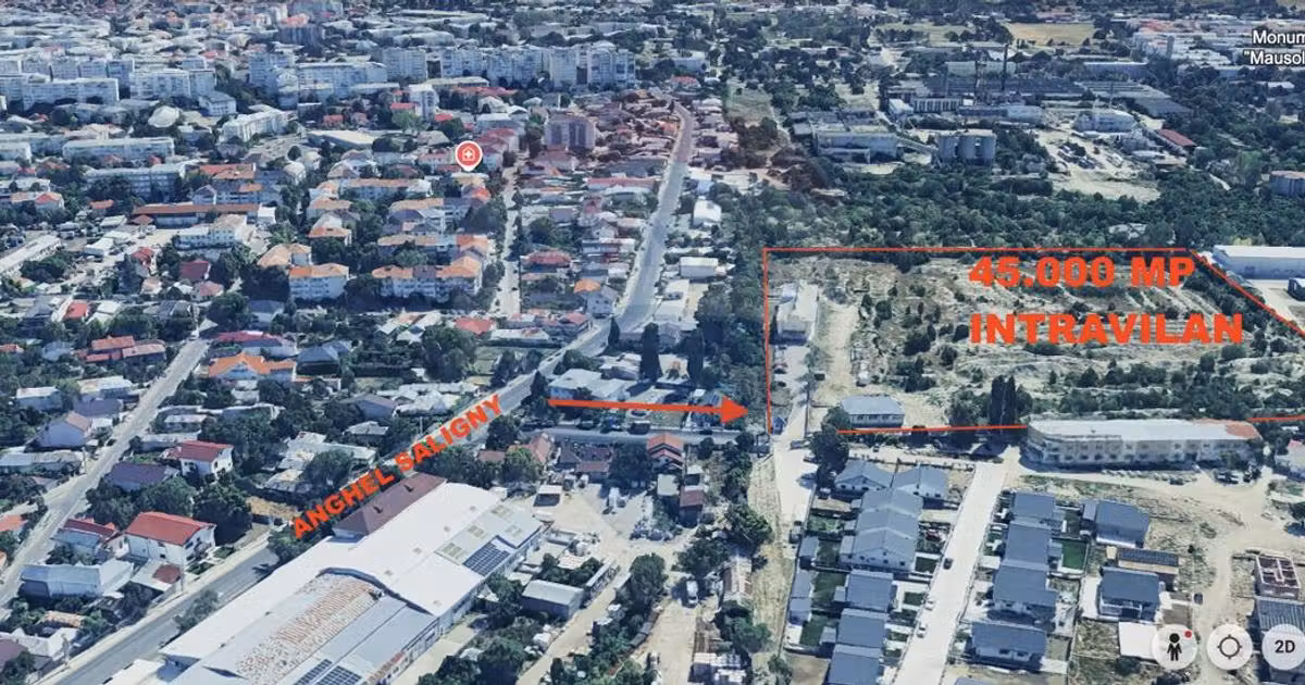 Teren Construcții intravilan de vânzare de 10000 mp, în zona Central, Focșani