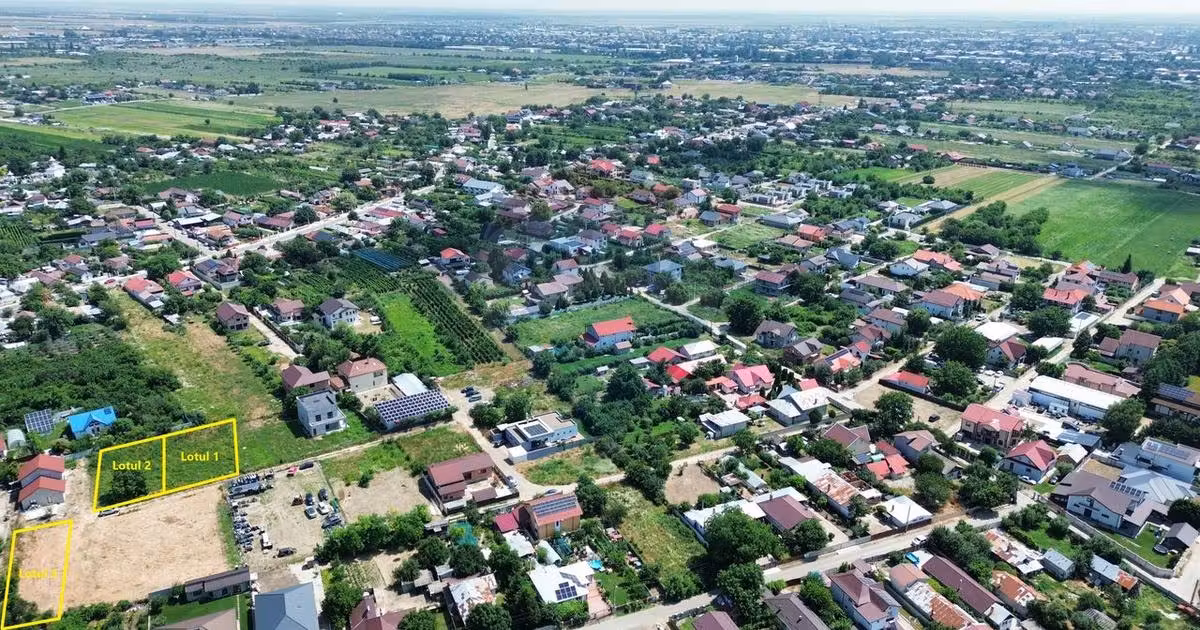 Teren Construcții intravilan de vânzare de 495 mp, în Câmpineanca