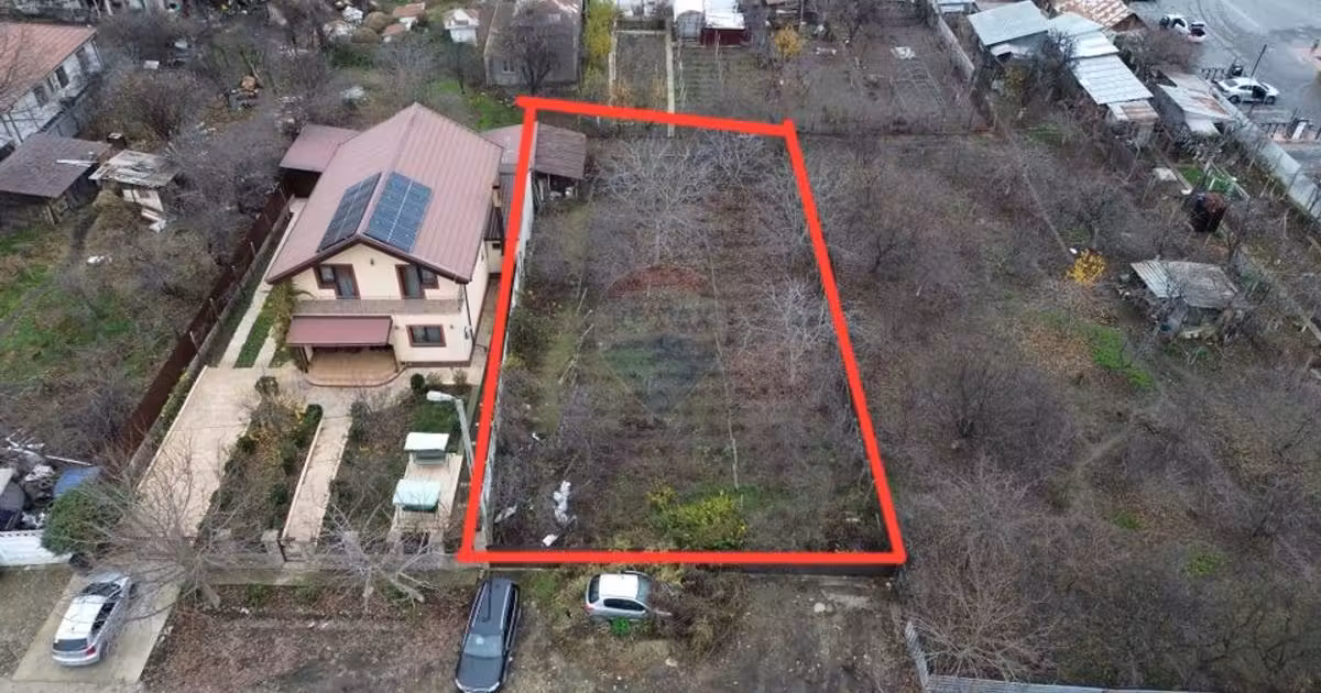Teren Construcții intravilan de vânzare de 552 mp, în zona Obor, Focșani