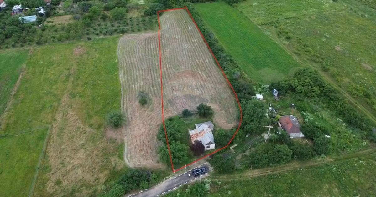 Teren Construcții intravilan de vânzare de 4229 mp, în Blidari (Cârligele)