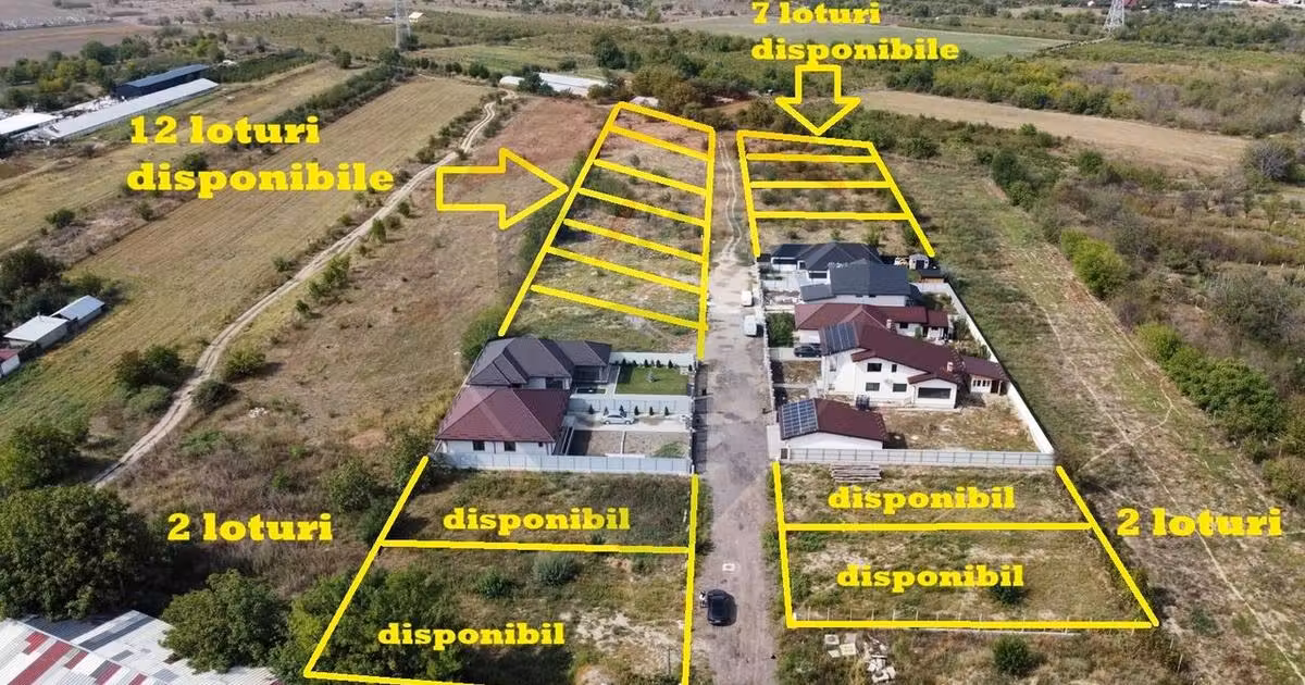 Teren Construcții intravilan de vânzare de 500 mp, în zona Gară, Focșani