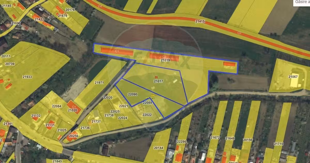 Teren Construcții intravilan de vânzare de 17581 mp, în Cislău