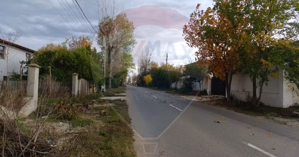 Teren Construcții intravilan de vânzare de 2056 mp, în Ciolpani