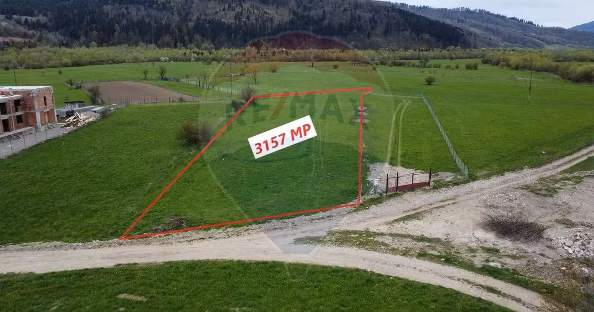 Teren agricol extravilan de vânzare de 3157 mp, în Gura Humorului