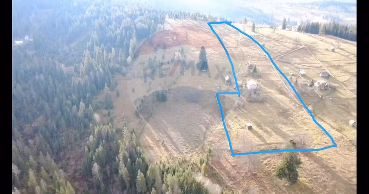 Teren Construcții intravilan de vânzare de 26238 mp, în Dorna-Arini