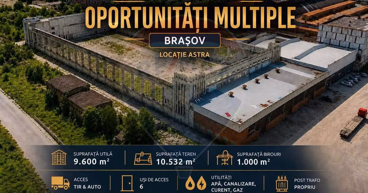 Spațiu comercial · 98 m², Astra, Brașov