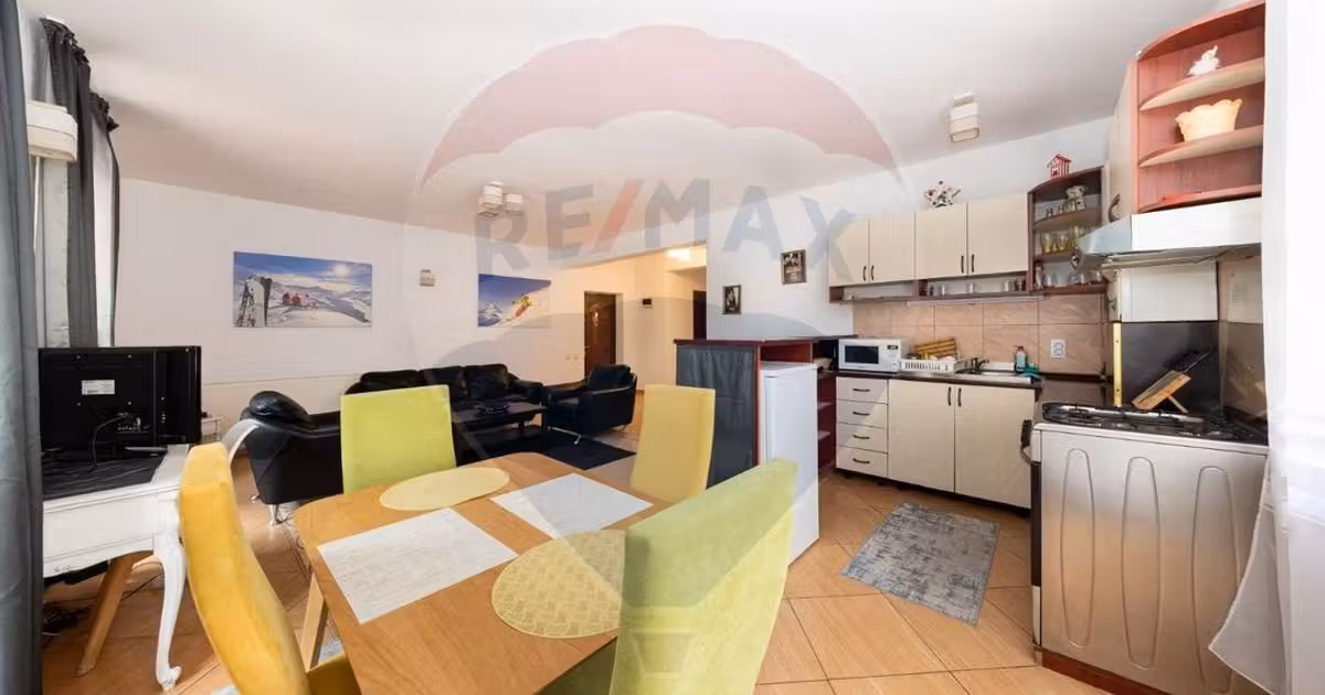 Apartament de vânzare cu 3 camere în Poiana Brașov