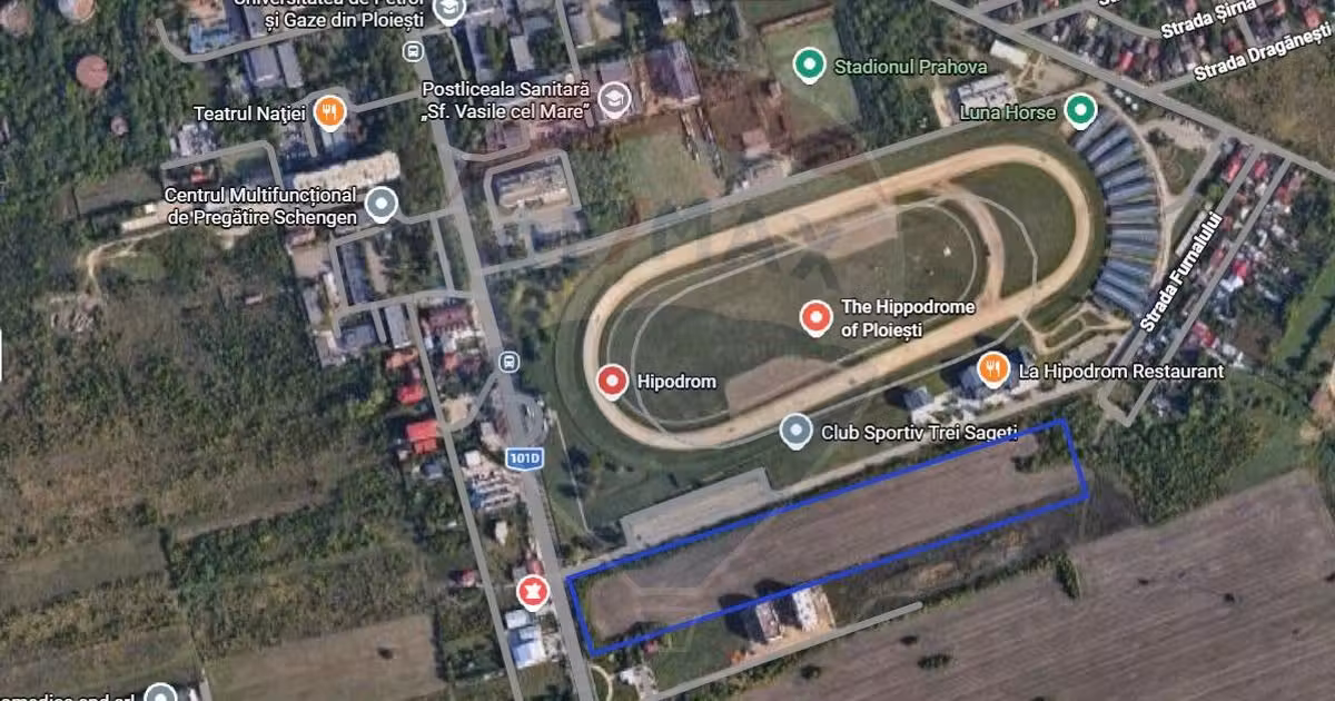 Teren agricol intravilan de vânzare de 20000 mp, în zona Sud, Ploiești