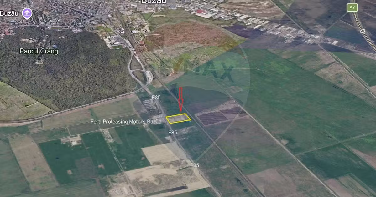 Teren Construcții intravilan de vânzare de 15000 mp, în Buzău