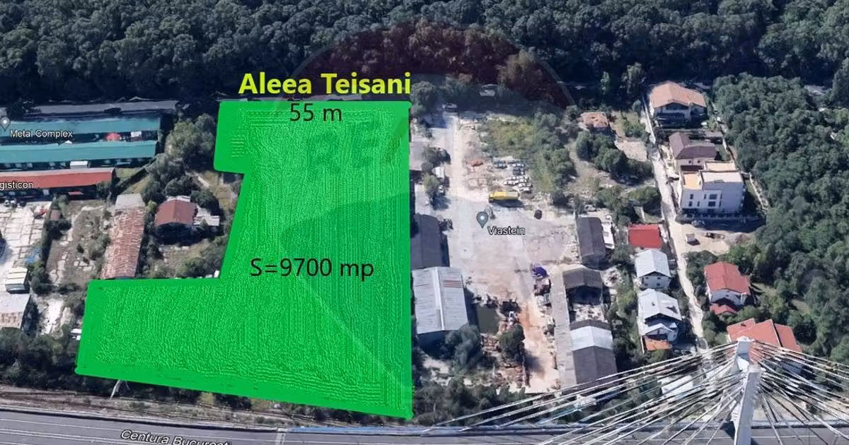 Teren Construcții intravilan de vânzare de 9700 mp, în zona Nord, Sector 1