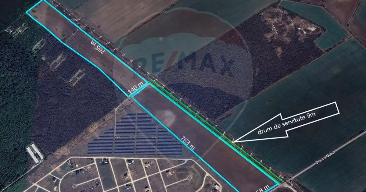 Teren Construcții intravilan de vânzare de 193500 mp, în Tărtășești