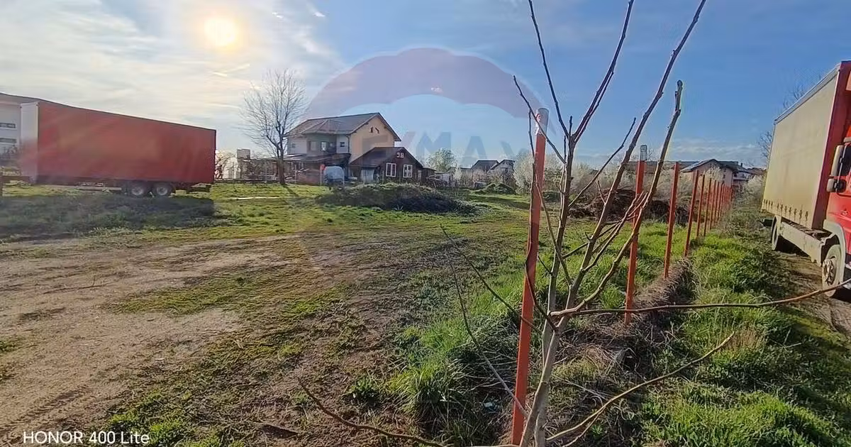 Teren Construcții intravilan de vânzare de 750 mp, în Ghermănești