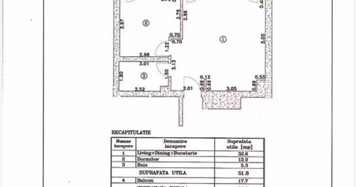 Apartament de vânzare cu 2 camere în zona Pipera, Sector 1