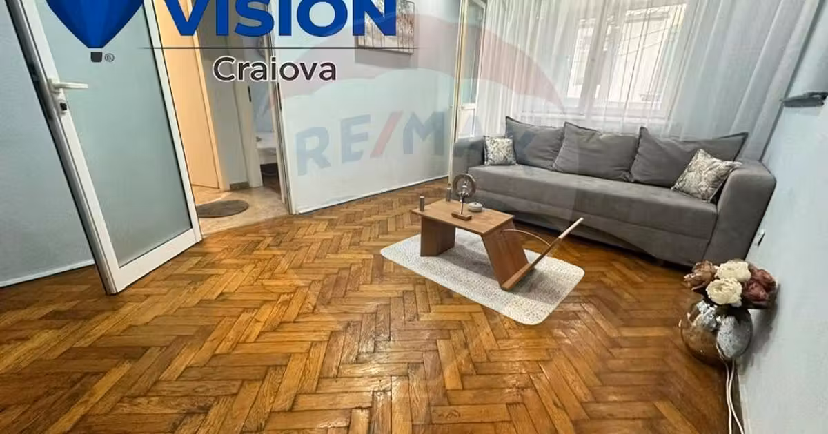 Apartament de închiriat cu 2 camere, mobilat în zona Rovine, Craiova