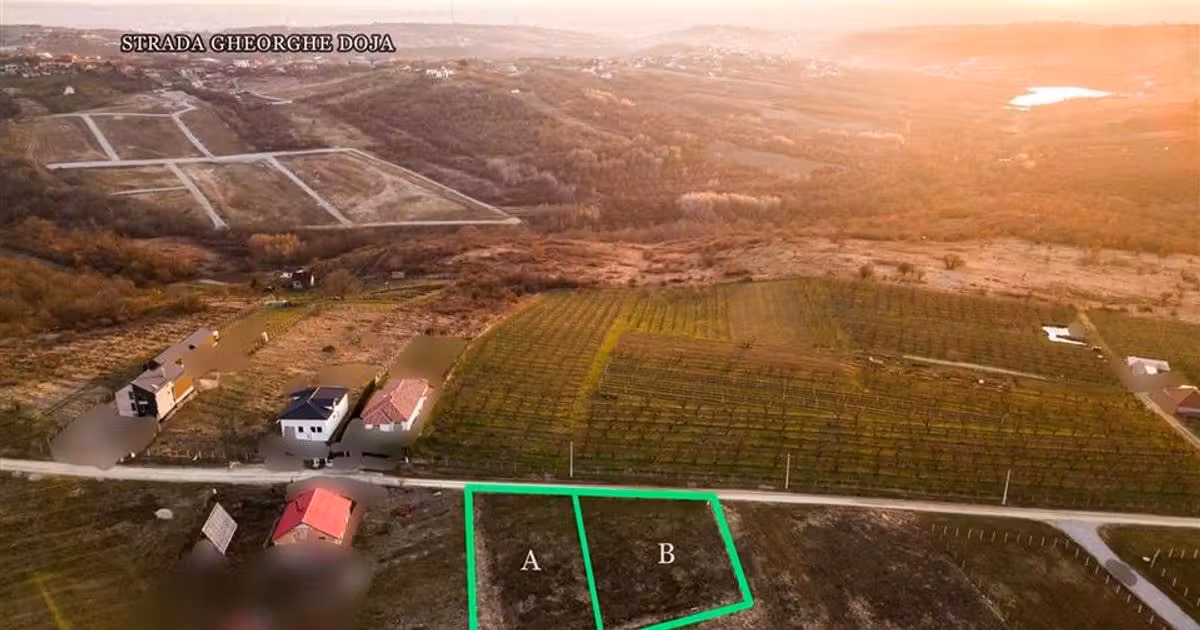 Teren intravilan de vânzare de 805 mp, în zona Podgoria, Oradea